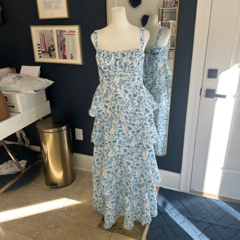 Tiered Midi Dress